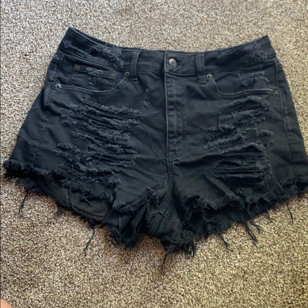 High waisted shorts